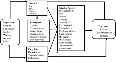 Risk factors for cardiometabolic health in Ghana: Cardiometabolic Risks Study Protocol-APTI Project